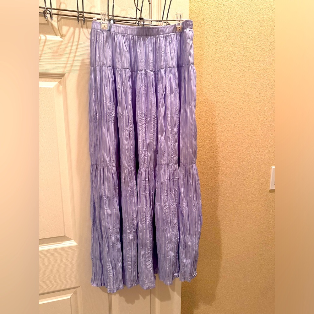 Uniqlo blue skirt
